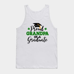 Proud grandpa of a graduate; graduating; graduation; senior; class of; student; seniors; school; graduation party; graduating senior; proud family; proud grandpa; grandad; event; students; class of 2024; Tank Top